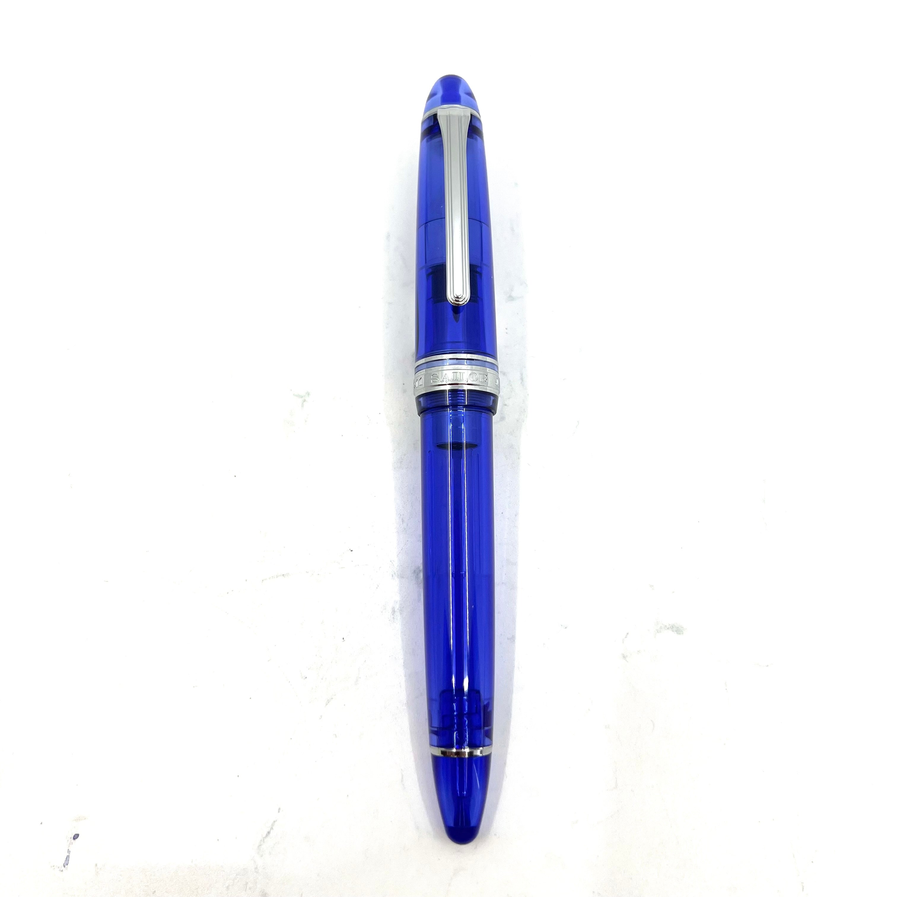 Sailor 1911 Large Blue Moon Transparent Fountain Pen – Fountain