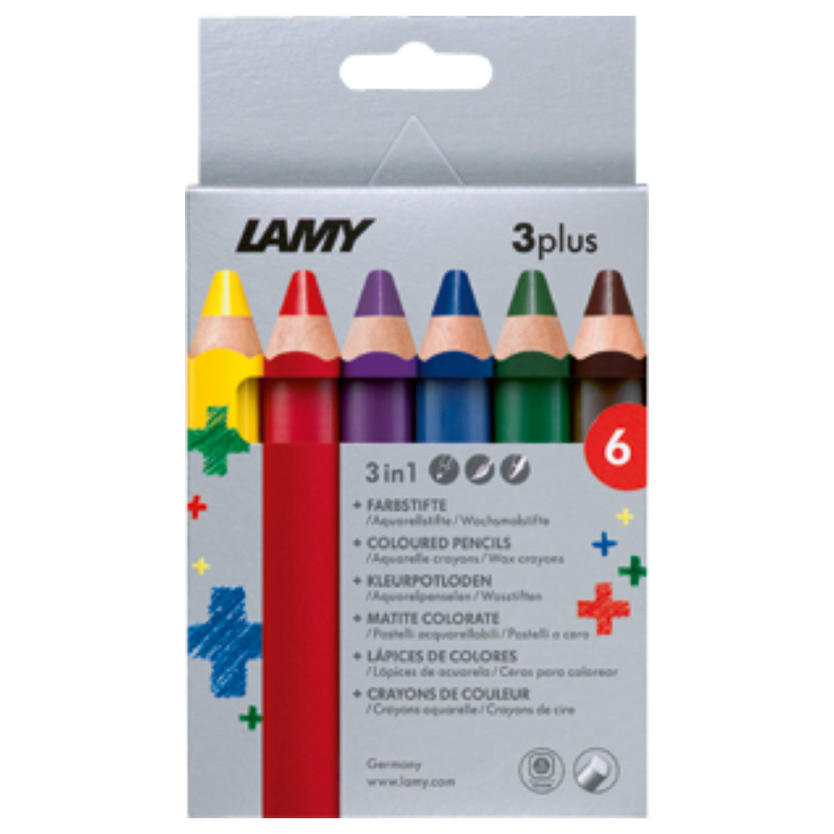 LAMY 3PLUS COLORED PENCILS