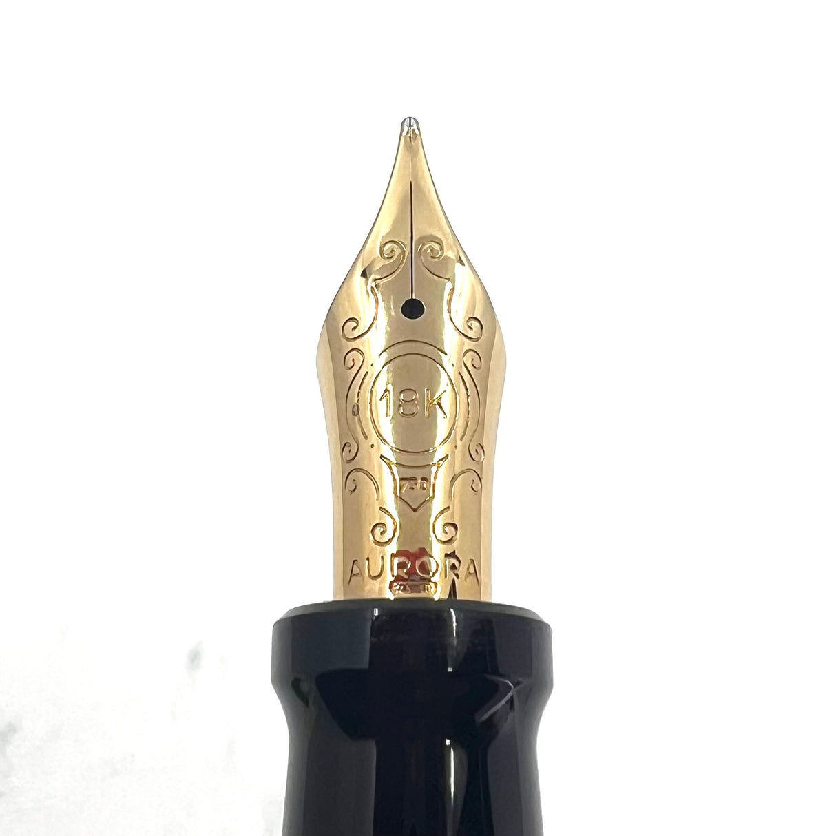 Aurora Optima Primavera Marbled Green Limited Edition Fountain Pen