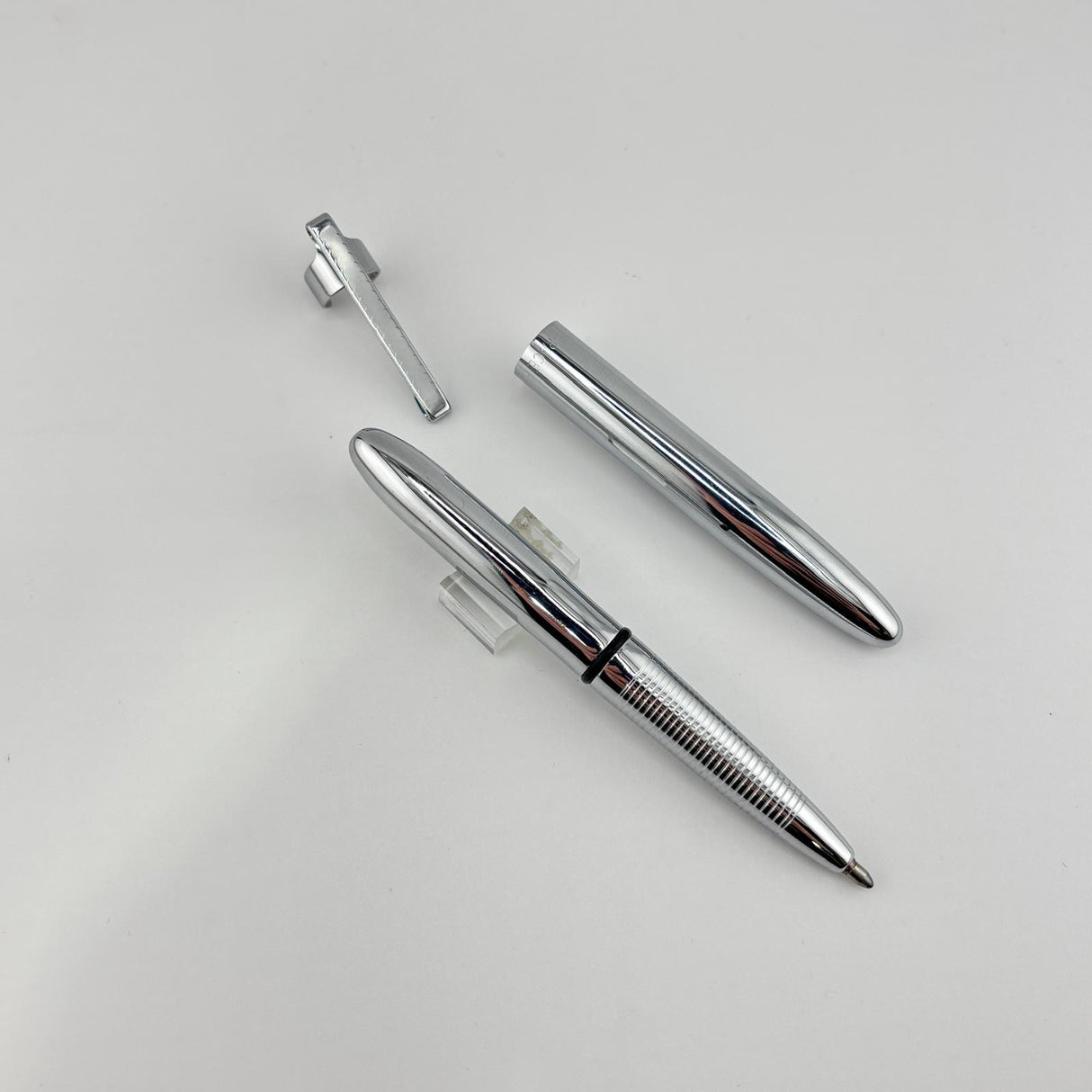 Fisher Chrome Bullet Space Pen with Clip - Ballpoint Pen