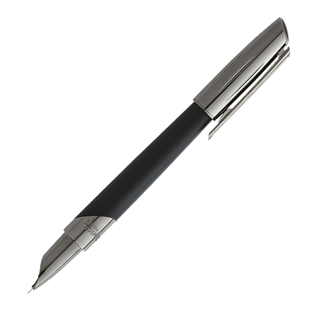 S.T. Dupont Defi Millennium Black Matte/Gunmetal - Fountain Pen
