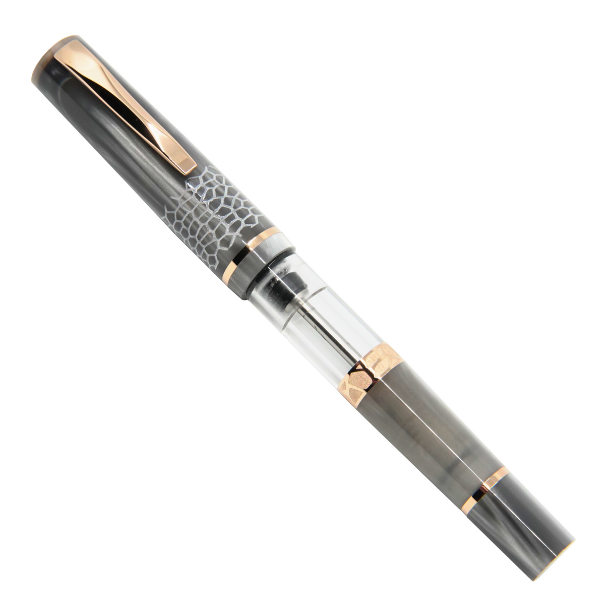 Gioia Luminosa Gray Fountain Pen