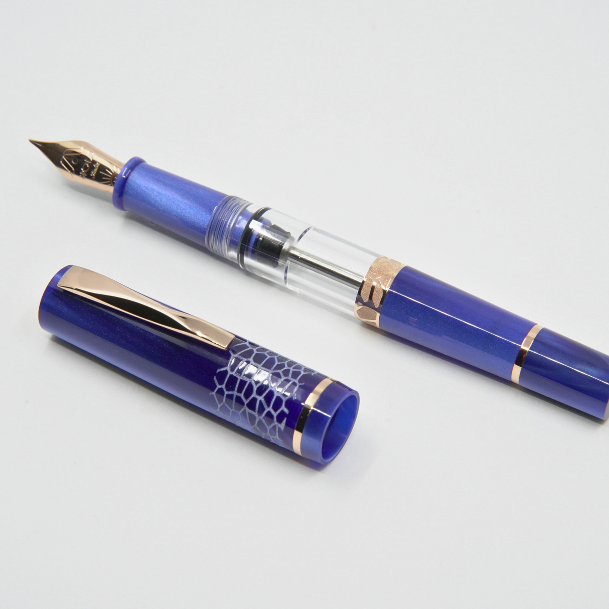 Gioia Luminosa Blue Fountain Pen