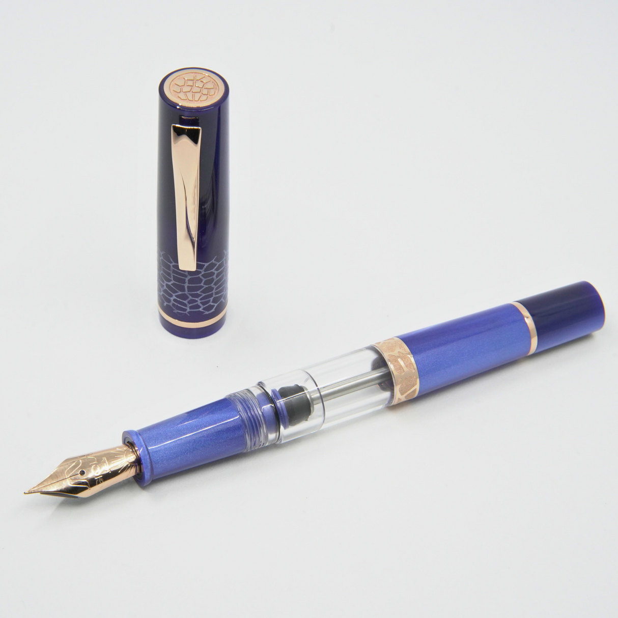 Gioia Luminosa Blue Fountain Pen
