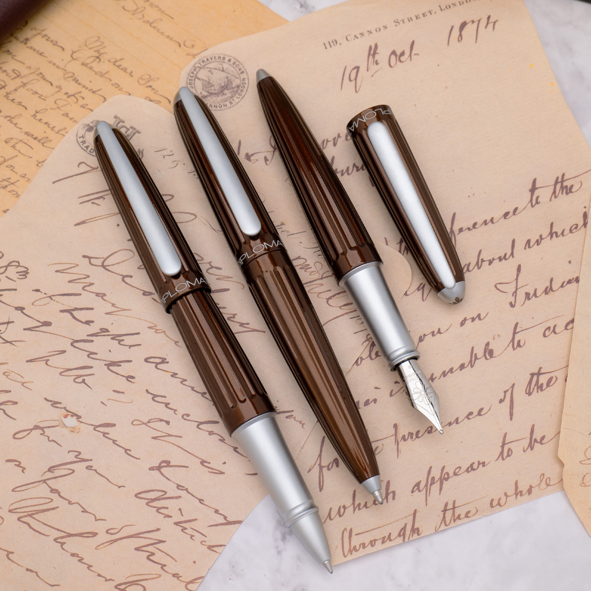 Diplomat Aero Marrakesh Brown Mechanical pencil 0.7mm