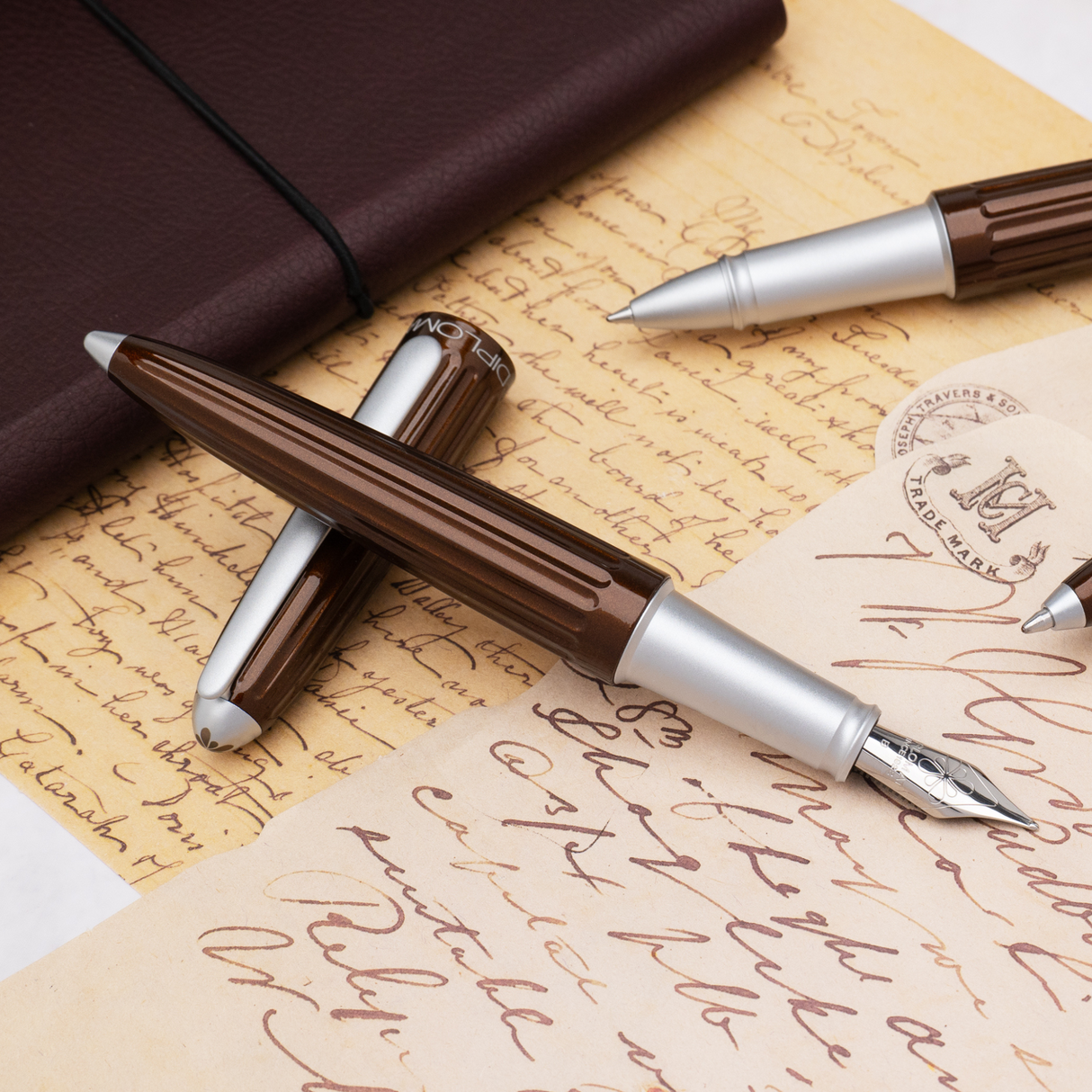 Diplomat Aero Marrakesh Brown Fountain Pen