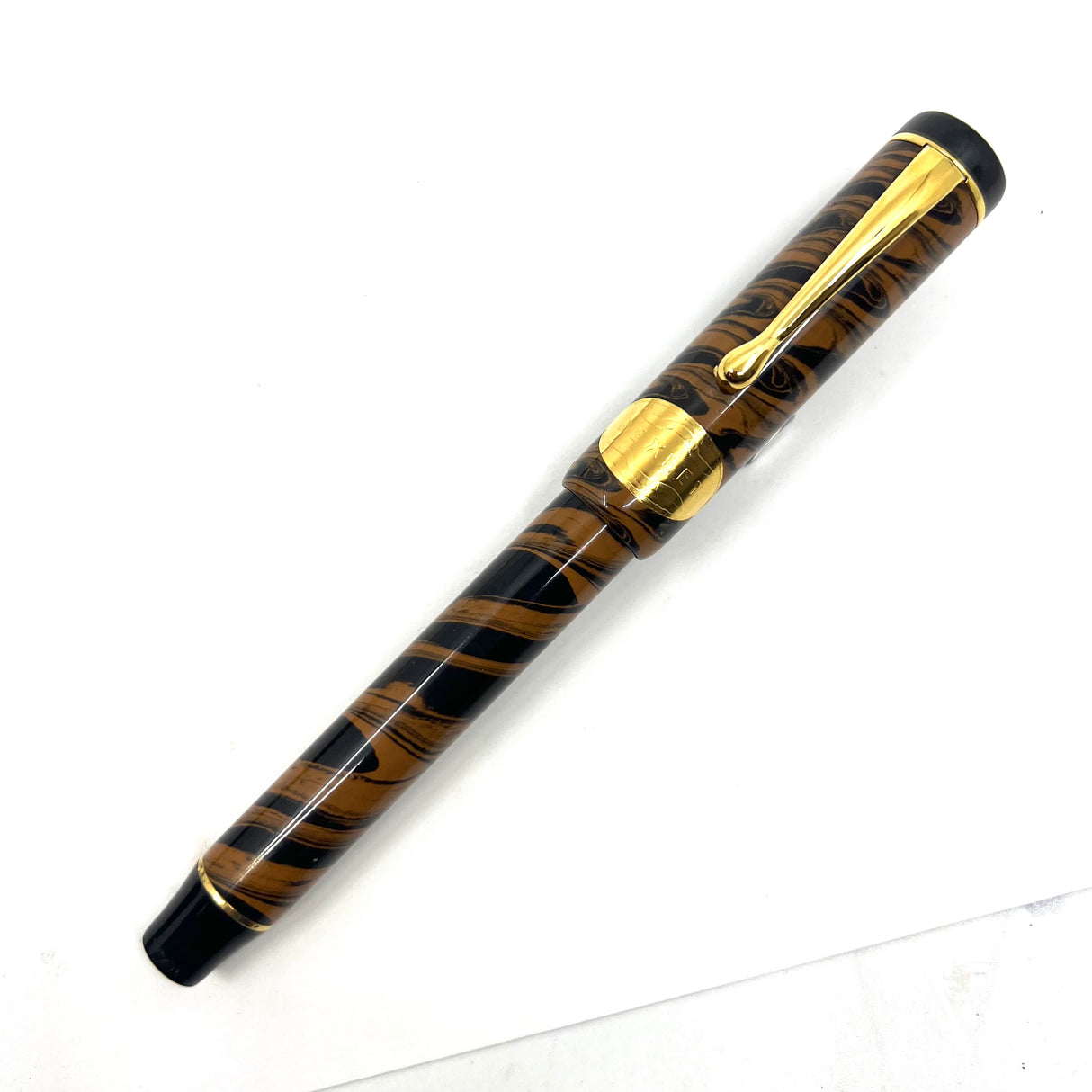 Bexley Ebonite Tobacco/Smoke 5th Anniversary Collection Fountain Pen