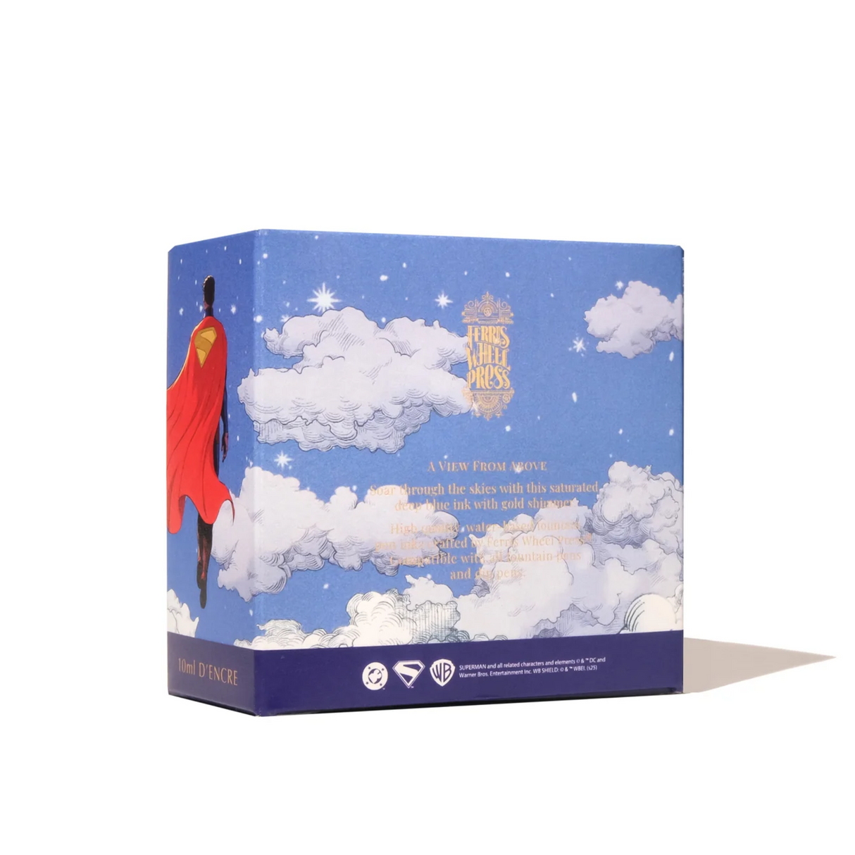 Ferris Wheel Press Superman Heroic Blue 10ml Ink