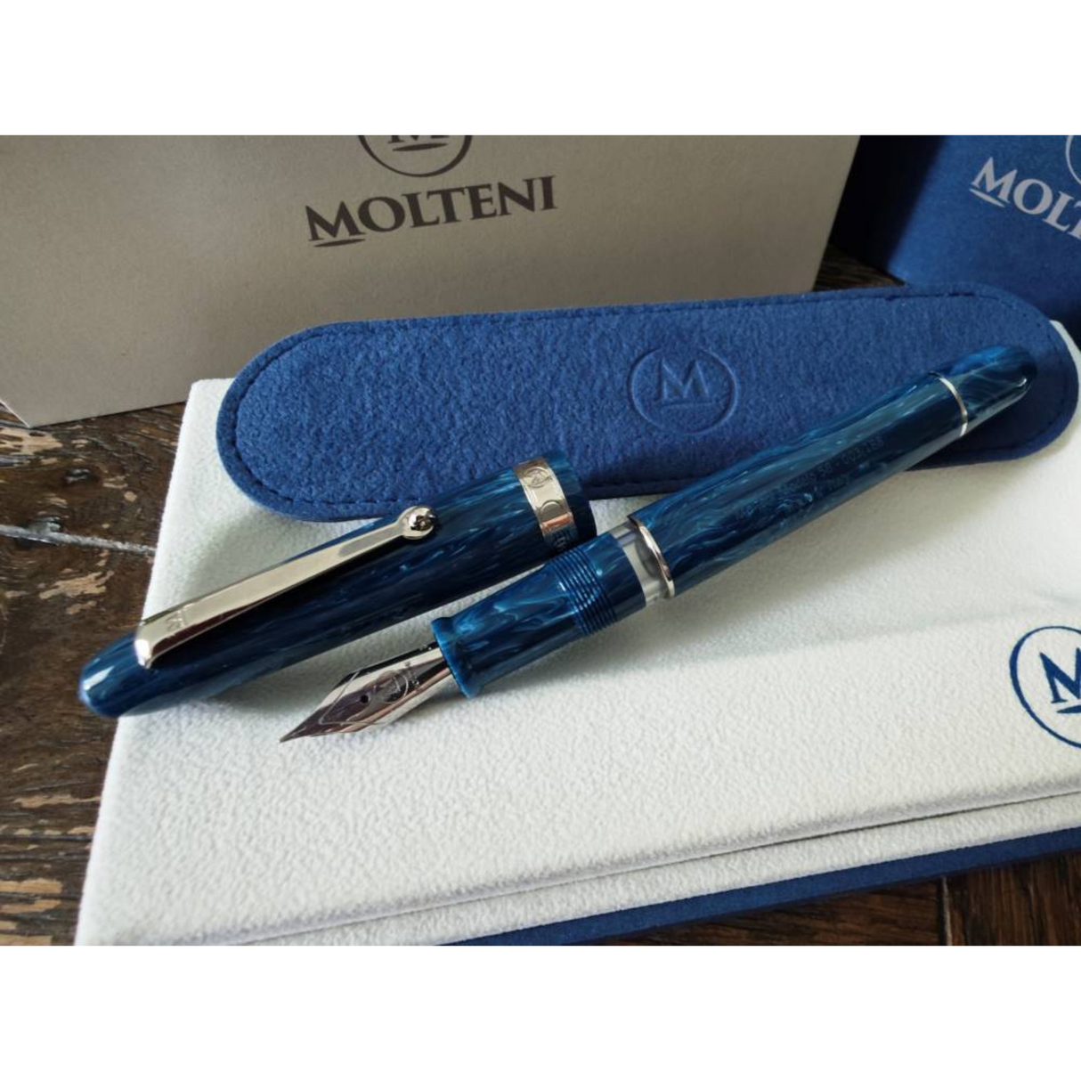 Molteni M58 Capri Blue LE Fountain Pen