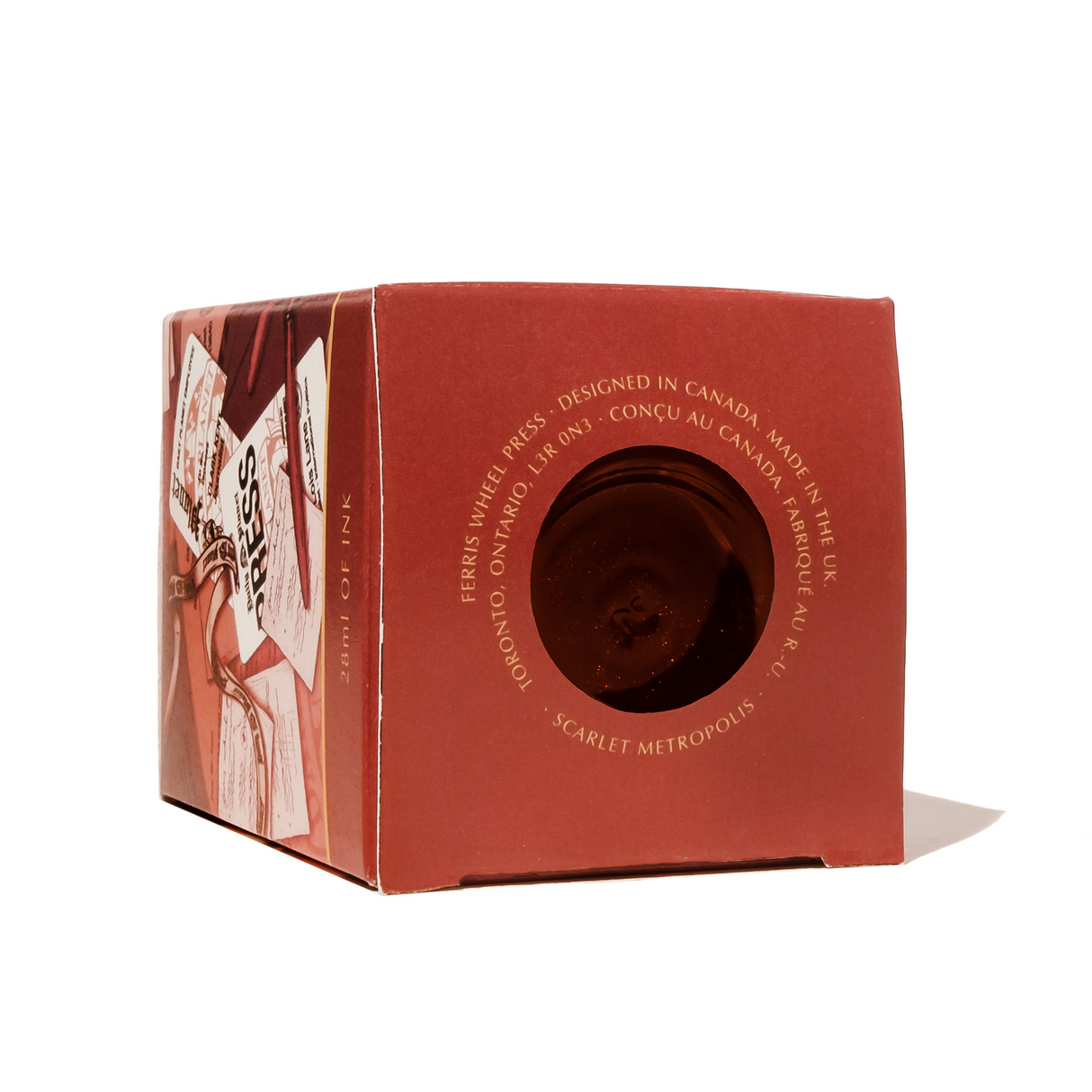 Ferris Wheel Press Superman Scarlet Metropolis 28ml Ink