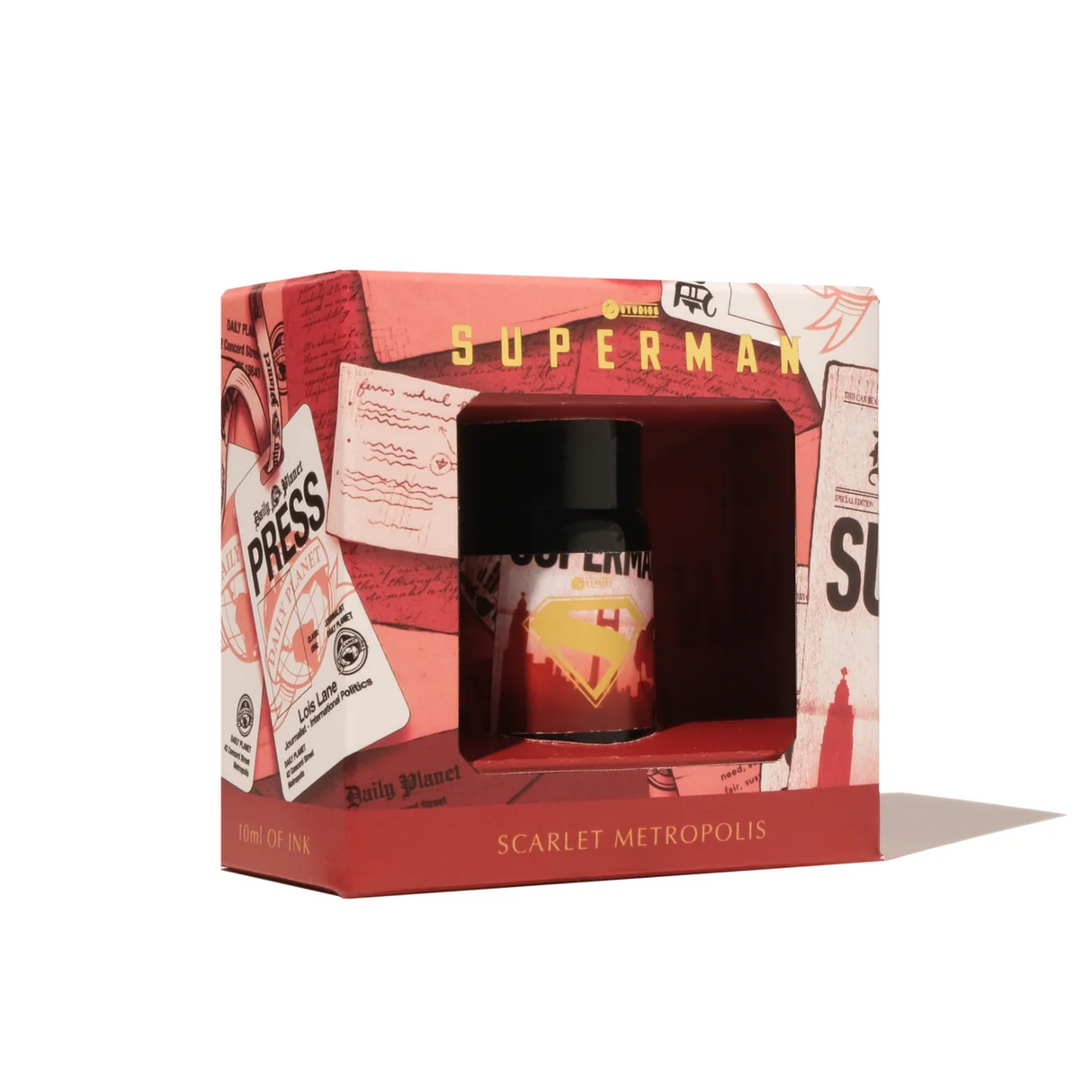 Ferris Wheel Press Superman Scarlet Metropolis 10ml Ink