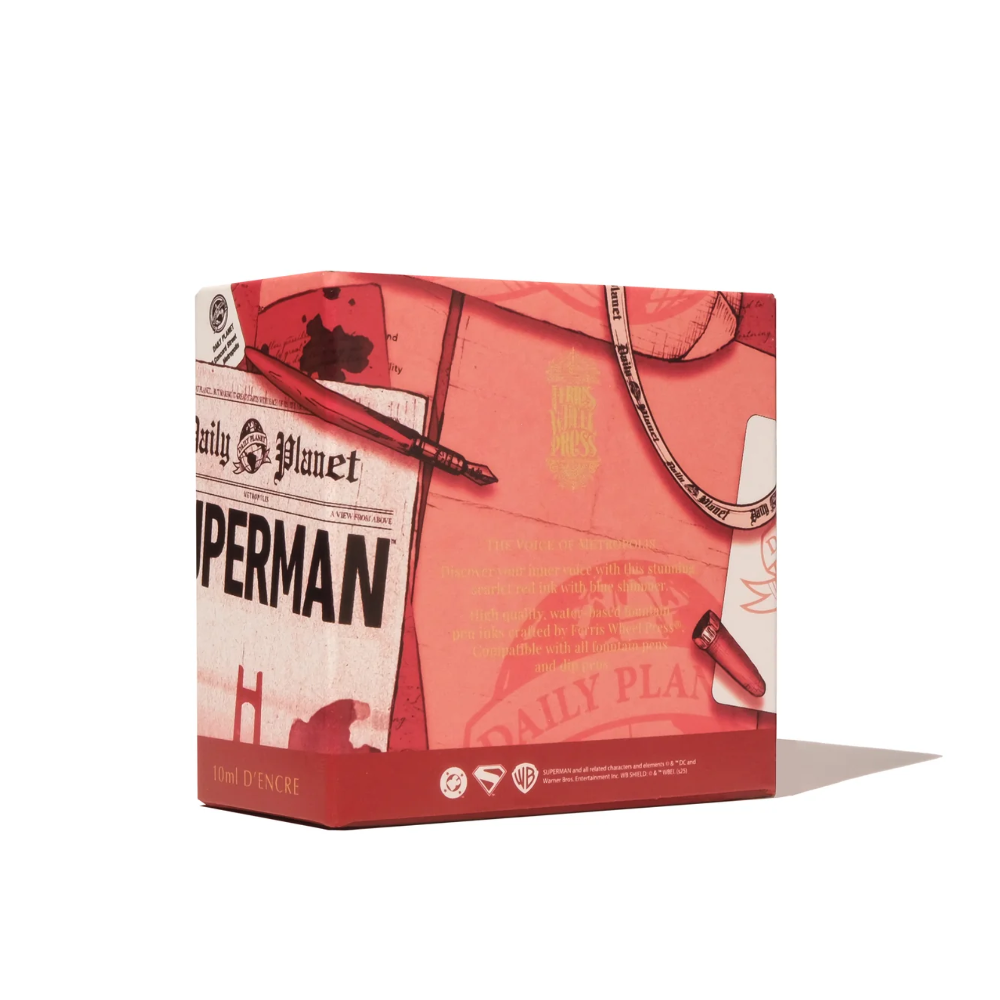 Ferris Wheel Press Superman Scarlet Metropolis 10ml Ink