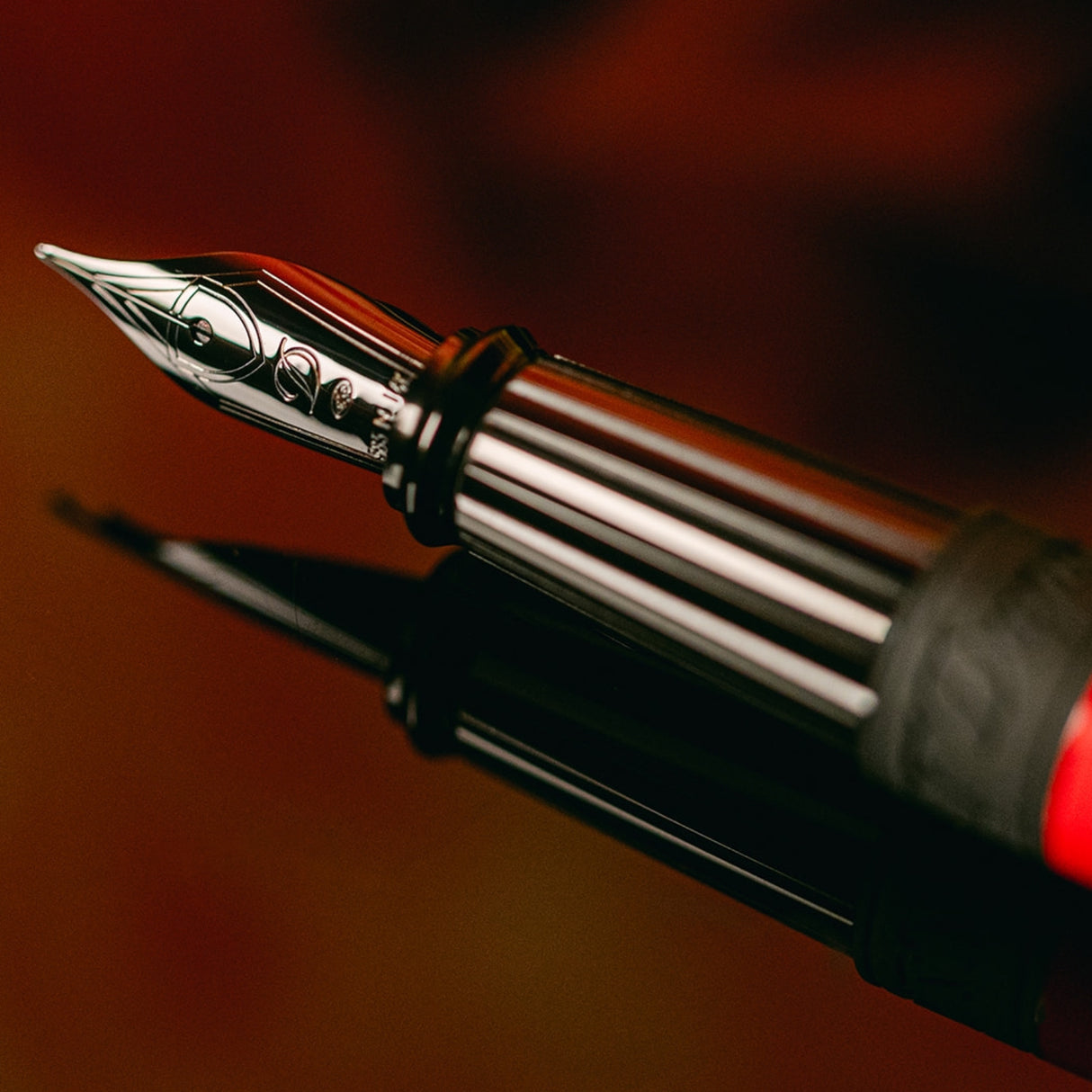 S.T Dupont Line D La Flamme Gradient Collection - Fountain Pen