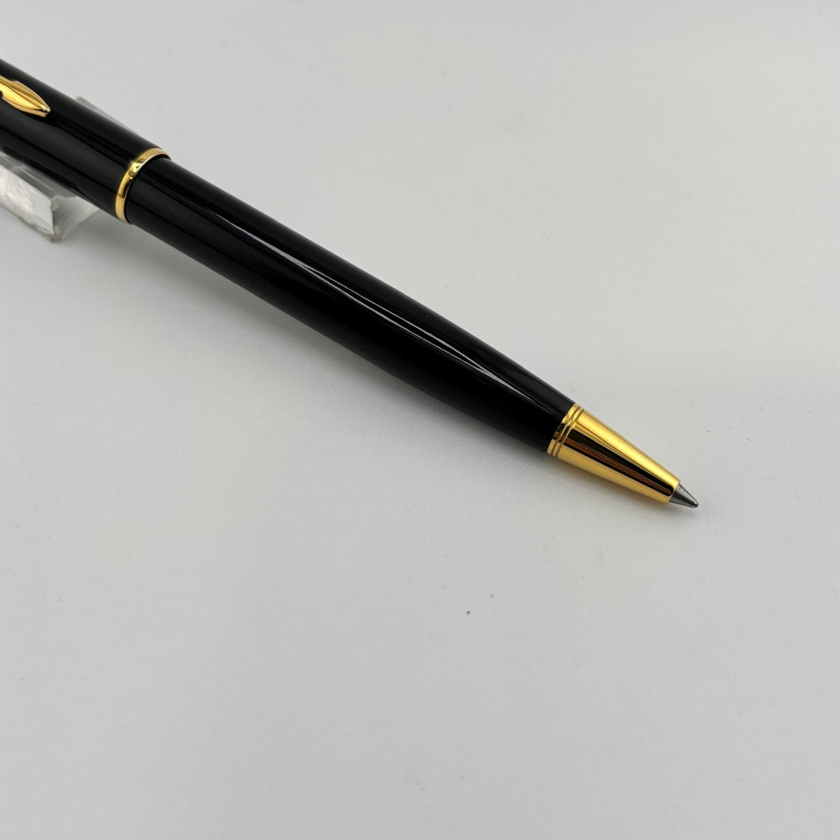 Parker Sonnet Black Lacquer Gold trim circa 1995 - Ball Pen