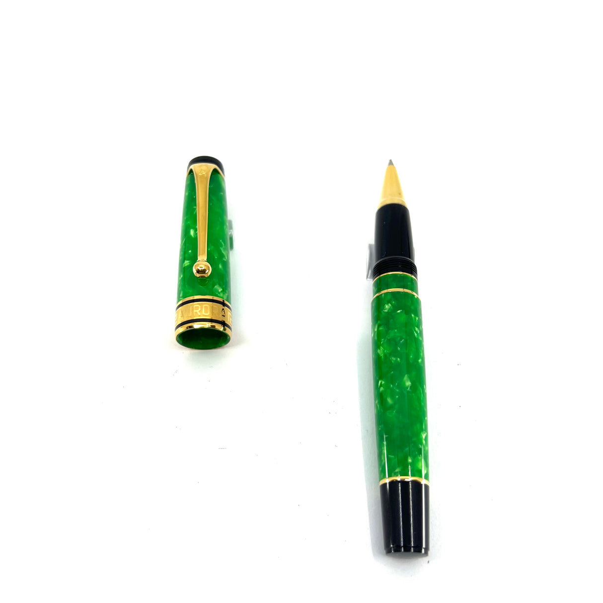 Aurora Verde e Oro Primavera Rollerball Limited Edition circa 2004