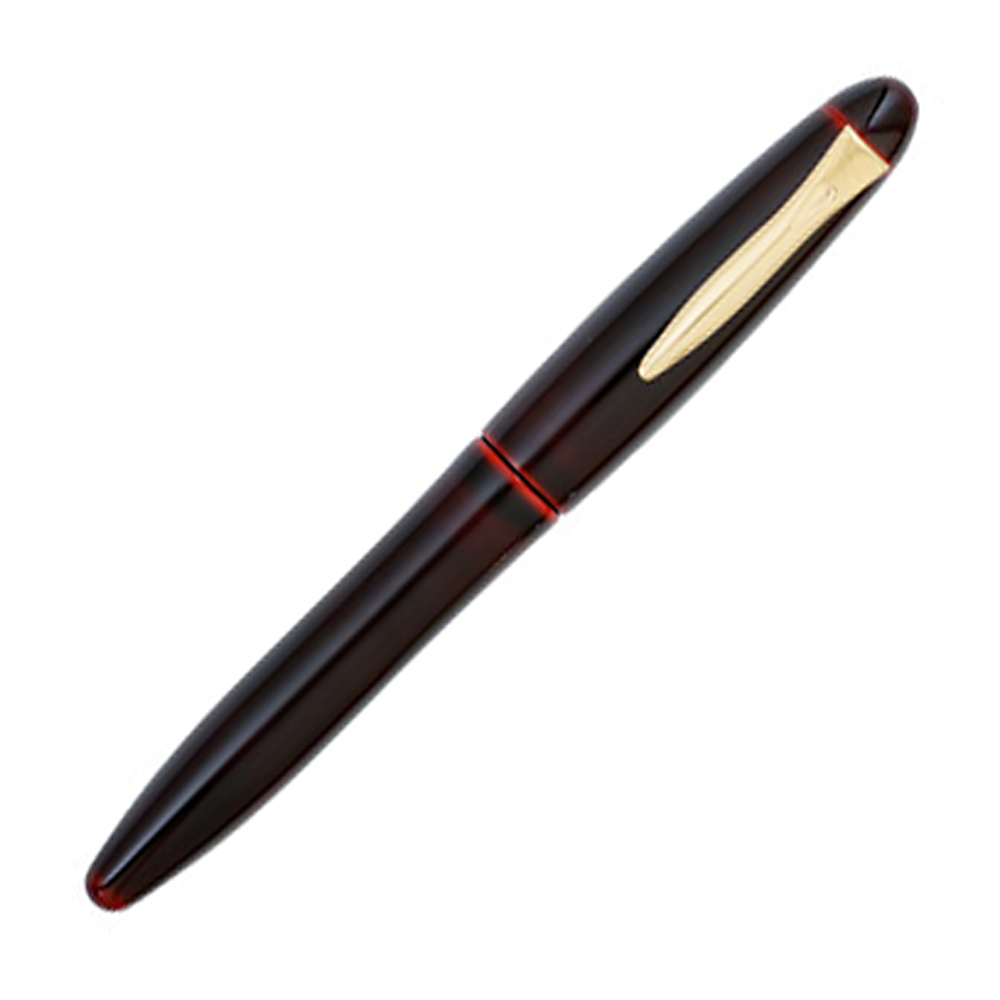 Platinum Izumo Urushi Aka (Dark Red) - Fountain Pen