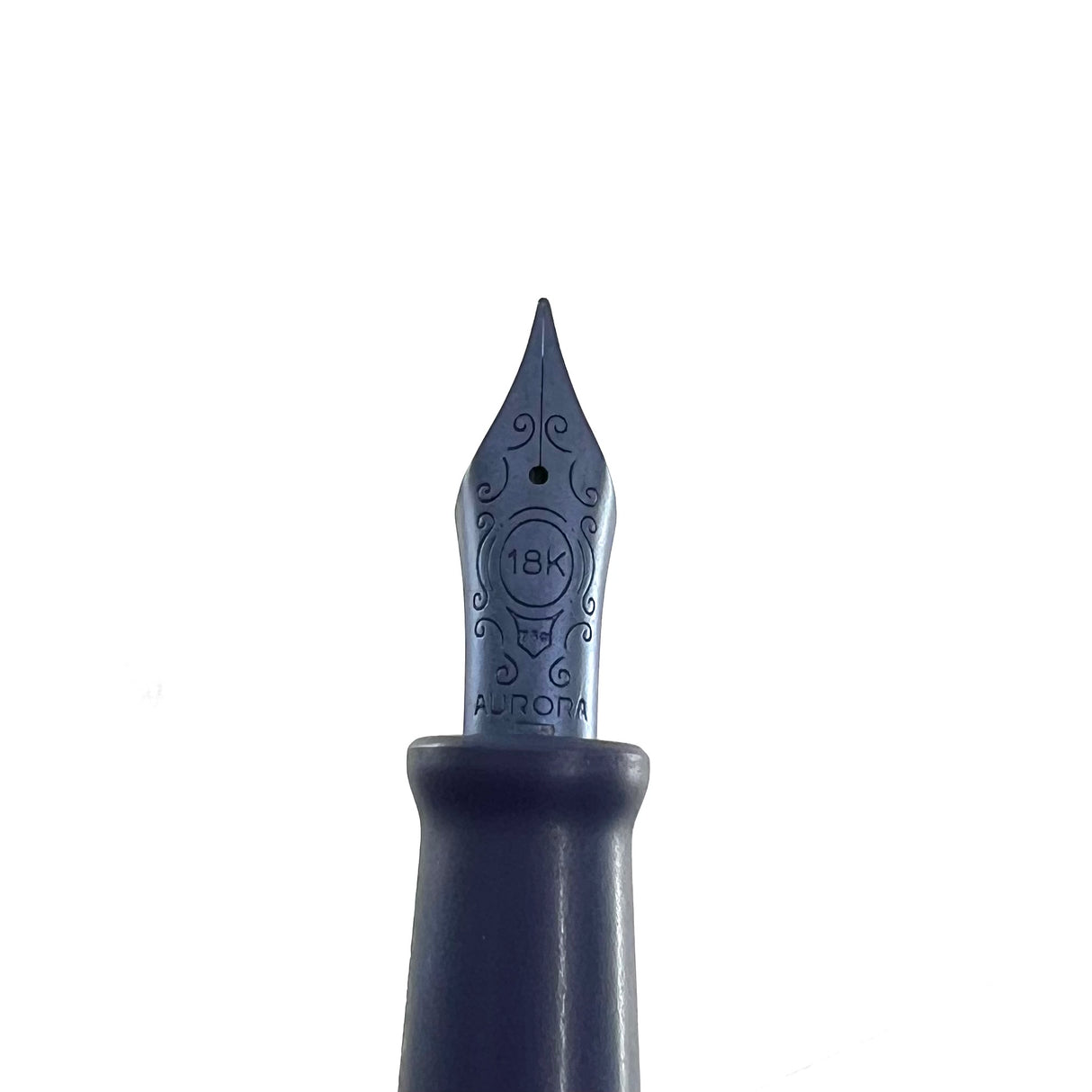 Aurora Blue Mamba Limited Edition Fountain Pen - Fine 18kt Gold Nib