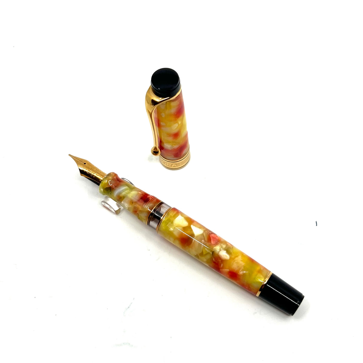 Aurora Optima Caleidoscope Luce Gialla Limited Edition Fountain Pen