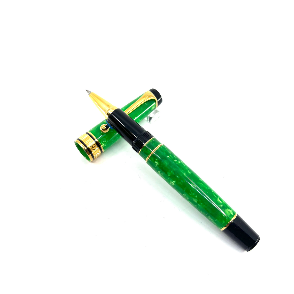 Aurora Verde e Oro Primavera Rollerball Limited Edition circa 2004