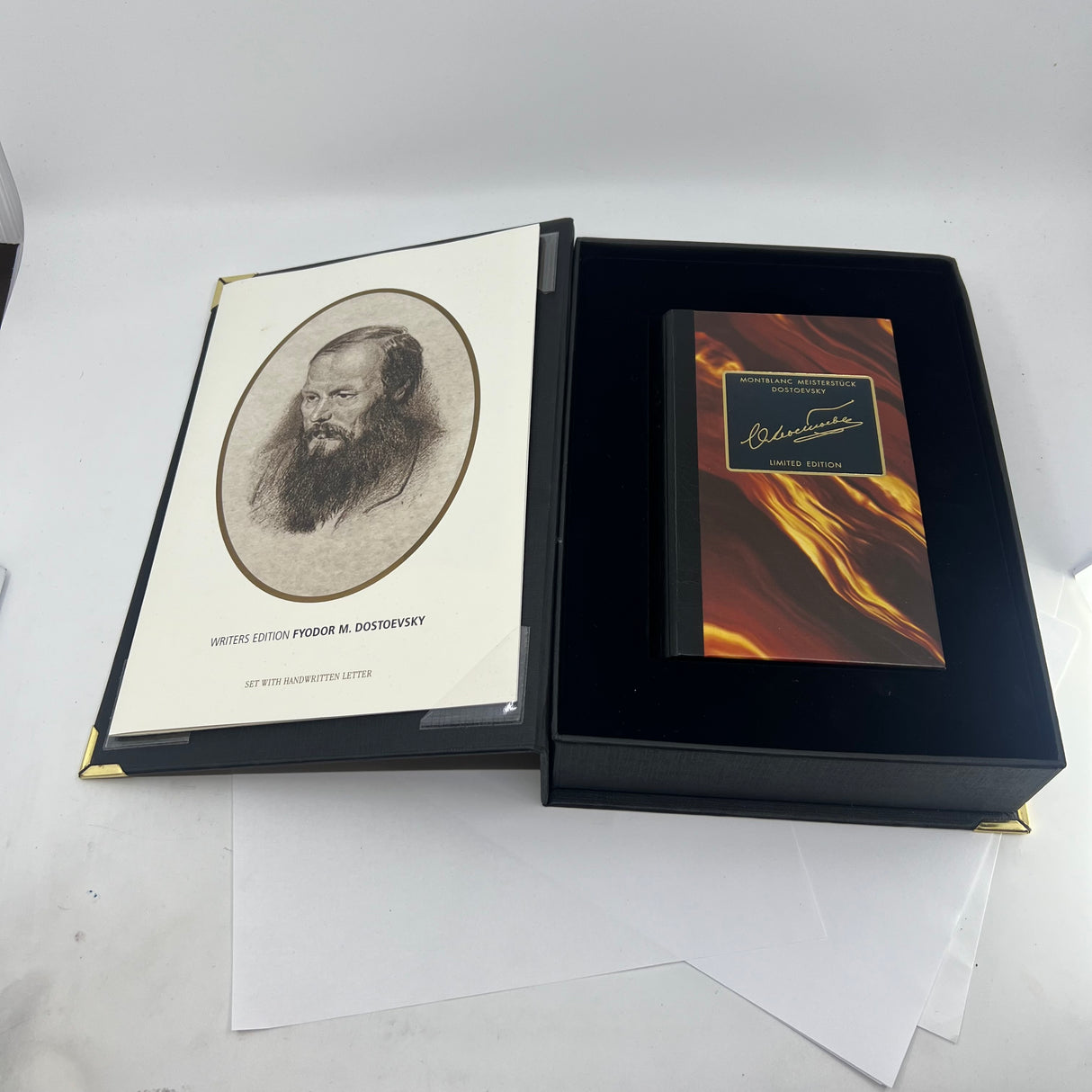 Montblanc Fyodor Dostoevsky Writer Series Limited Edition Fountain Pen - Medium 18kt Gold Nib