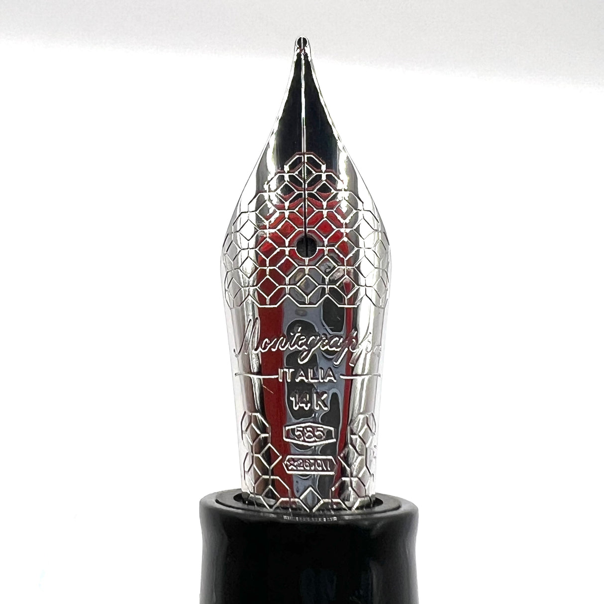 Montegrappa Miya Orange Celluloid Limited Edition Fountain Pen