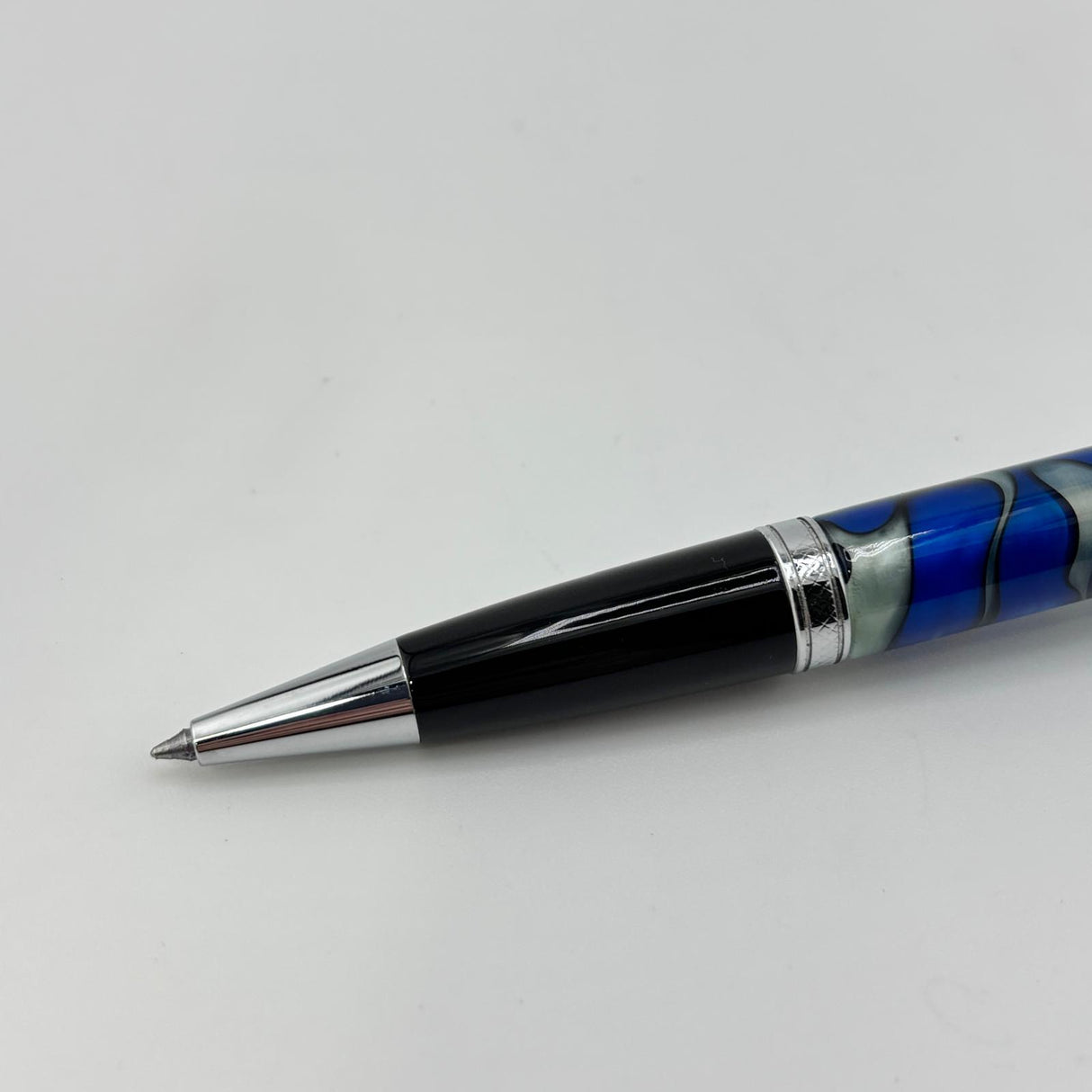 Monteverde Mini Jewelria Acrylic Blue Line - Ballpoint