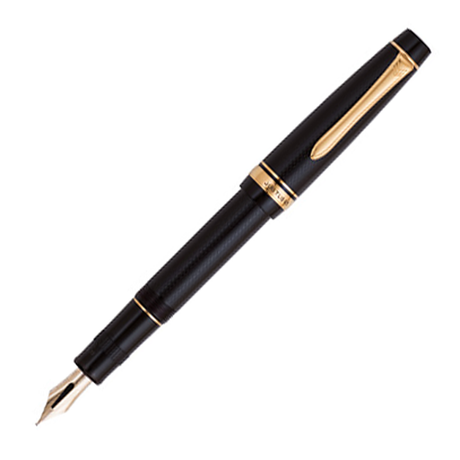 Pilot & Namiki Justus 95 Black/Gold - Fountain Pen (Adjustable 14kt Nib)