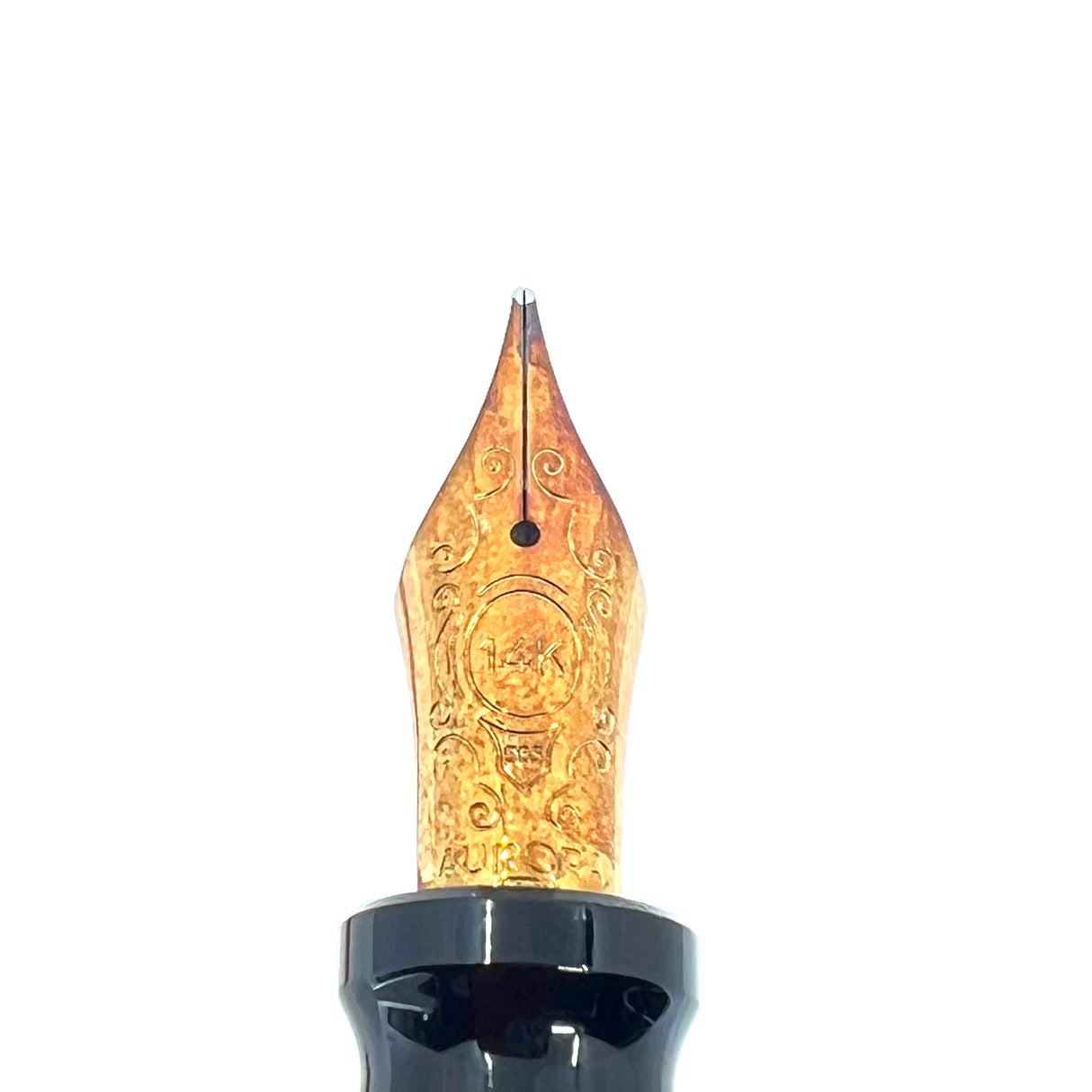 Aurora Optima Marbled Orange Sole Limited Edition Fountain Pen