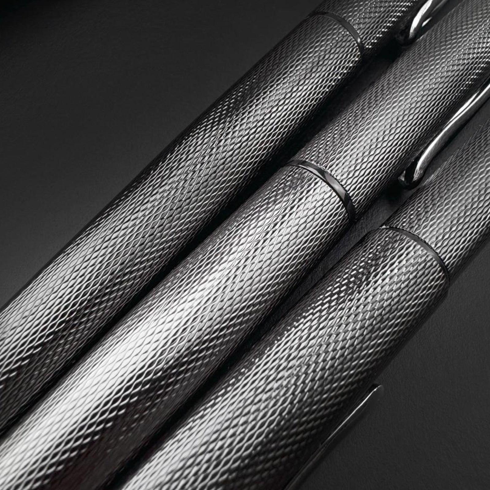 Diplomat Esteem Black Barley Collection - Ballpoint