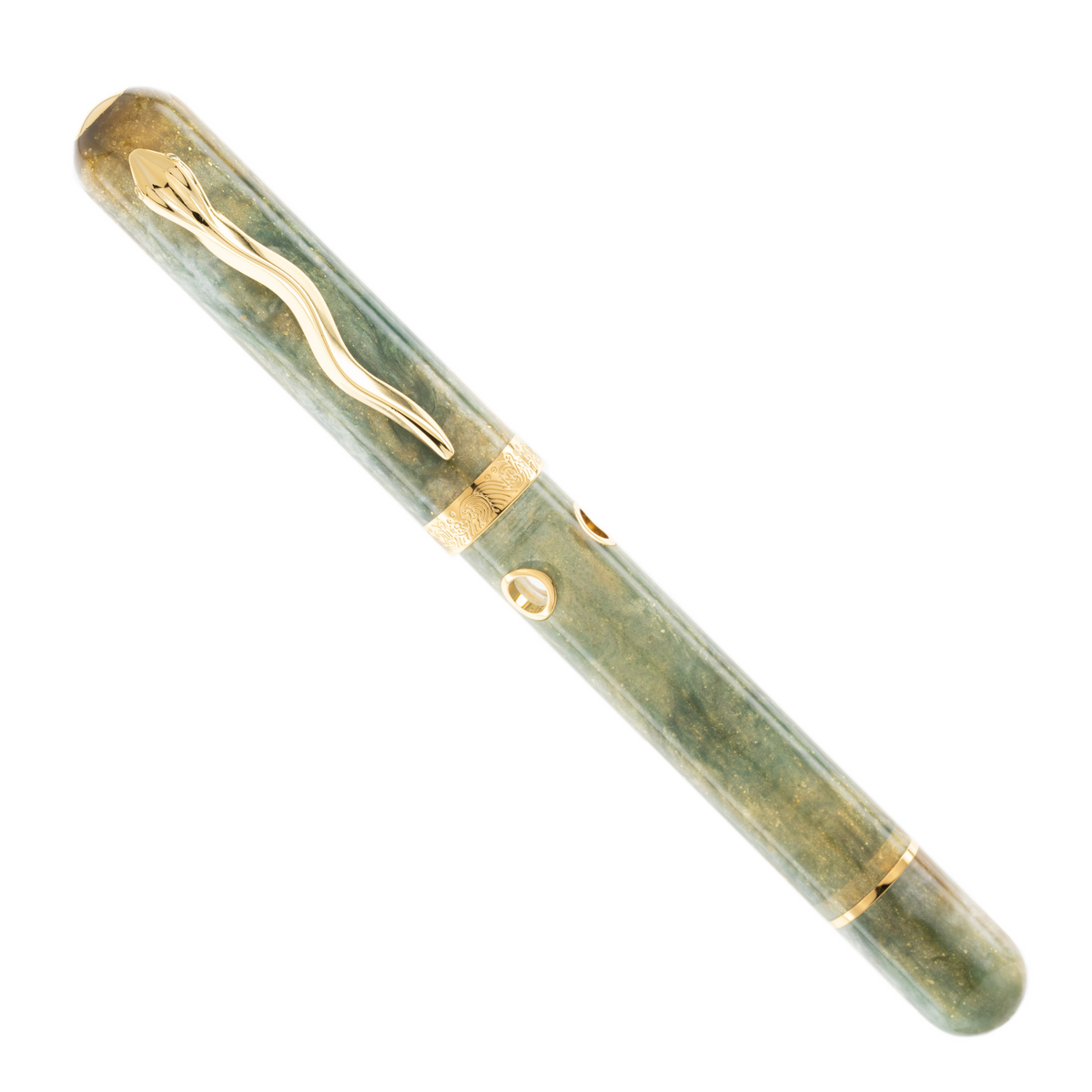 Nahvalur Pen of the Year Snake 細字【限定品】 Nahvalur (Narwhal) Fountain Pen - Nautilus - Pen of the Year