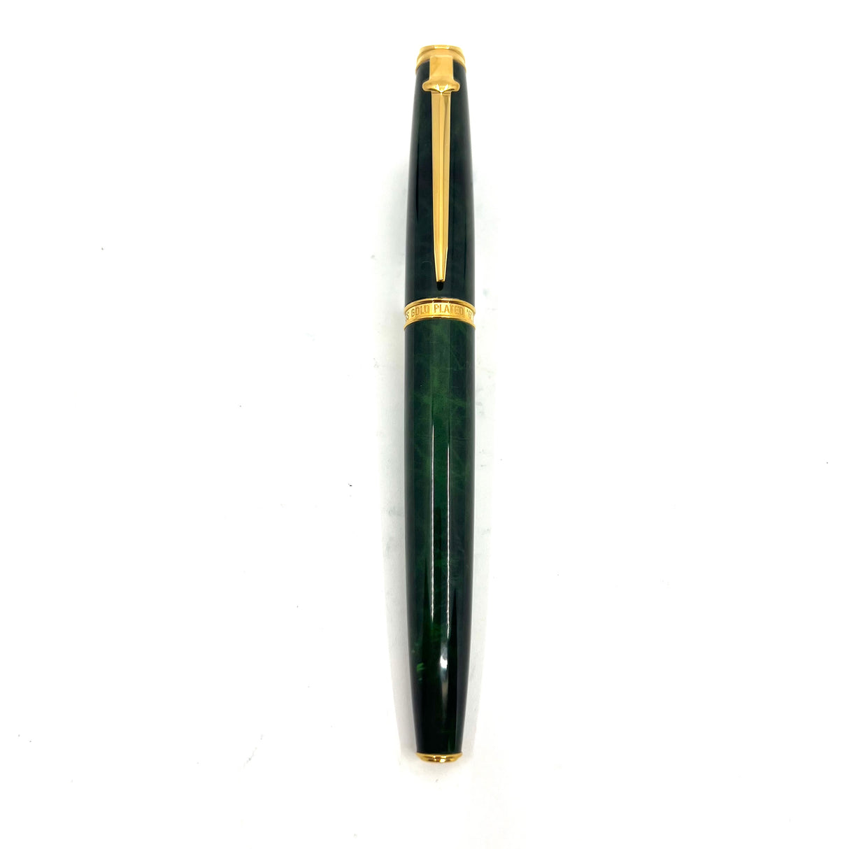 Caran D'ache Leman Green Marbled Fountain Pen