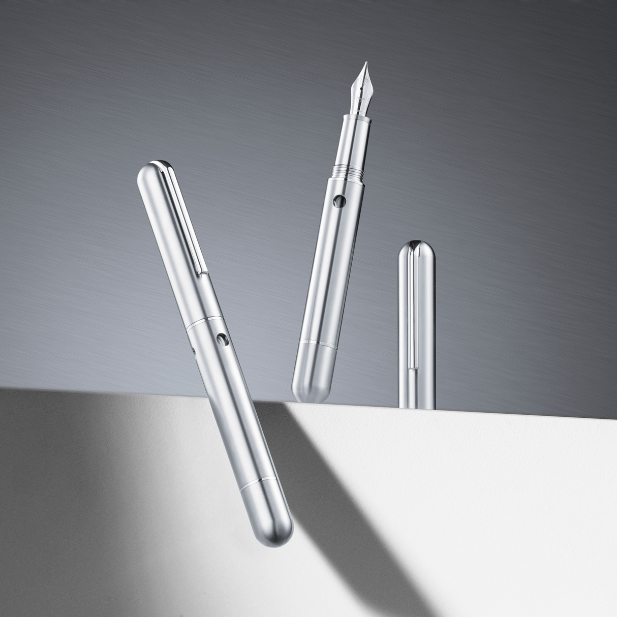 Nahvalur 365 Anniversary Plongeur Limited Edition Fountain Pen (100% Titanium)