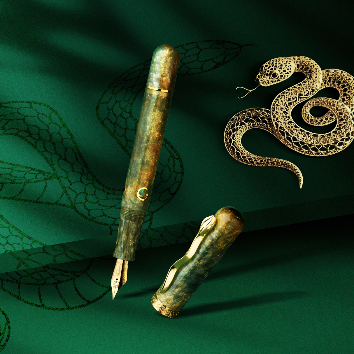 Nahvalur Pen of the Year 2025: Snake Limited Edition