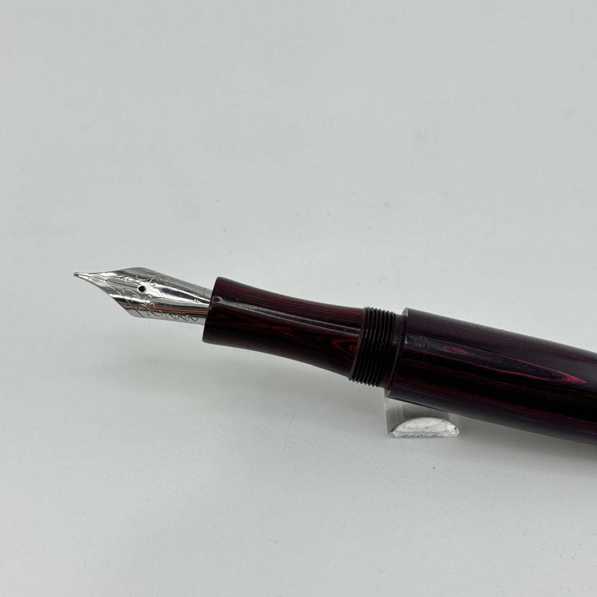 Ranga India Torpedo Purple ripple ebonite - Fountain Pen