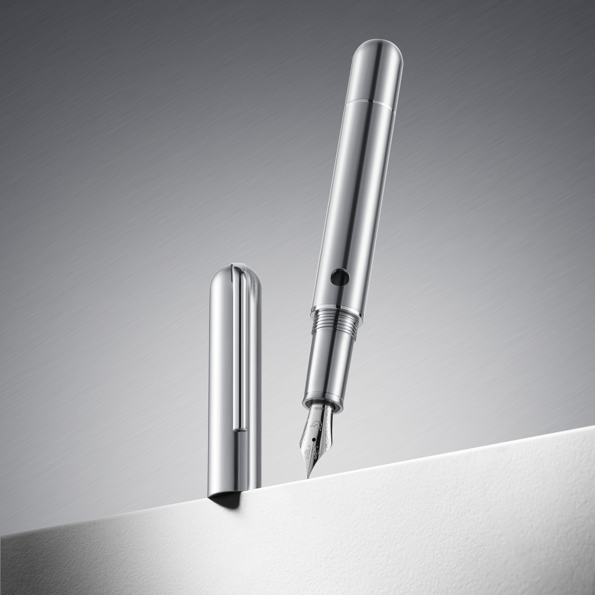 Nahvalur 365 Anniversary Plongeur Limited Edition Fountain Pen (100% Titanium)