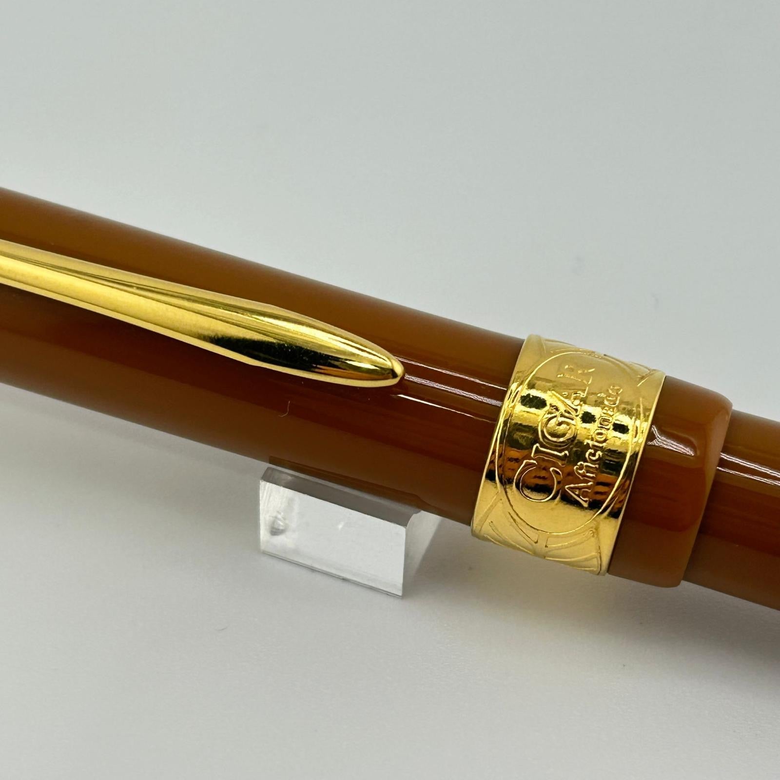 Bexley Cigar Aficionado Brown coffee - Roller Ball circa 1998