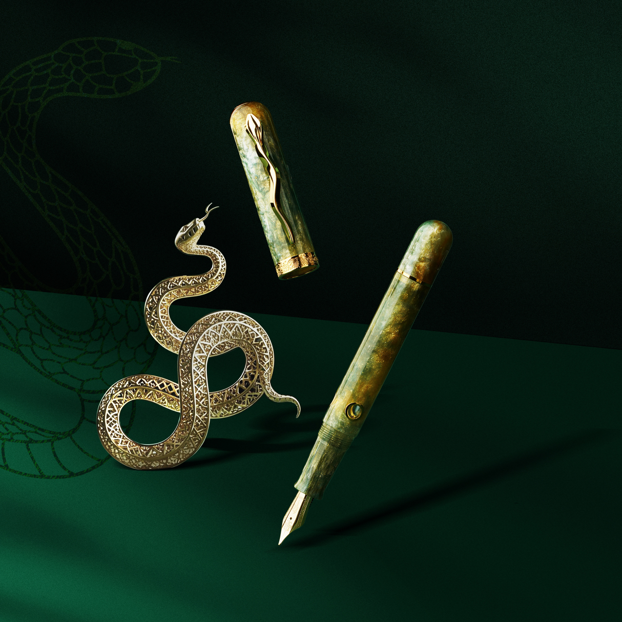 Nahvalur Pen of the Year 2025: Snake Limited Edition