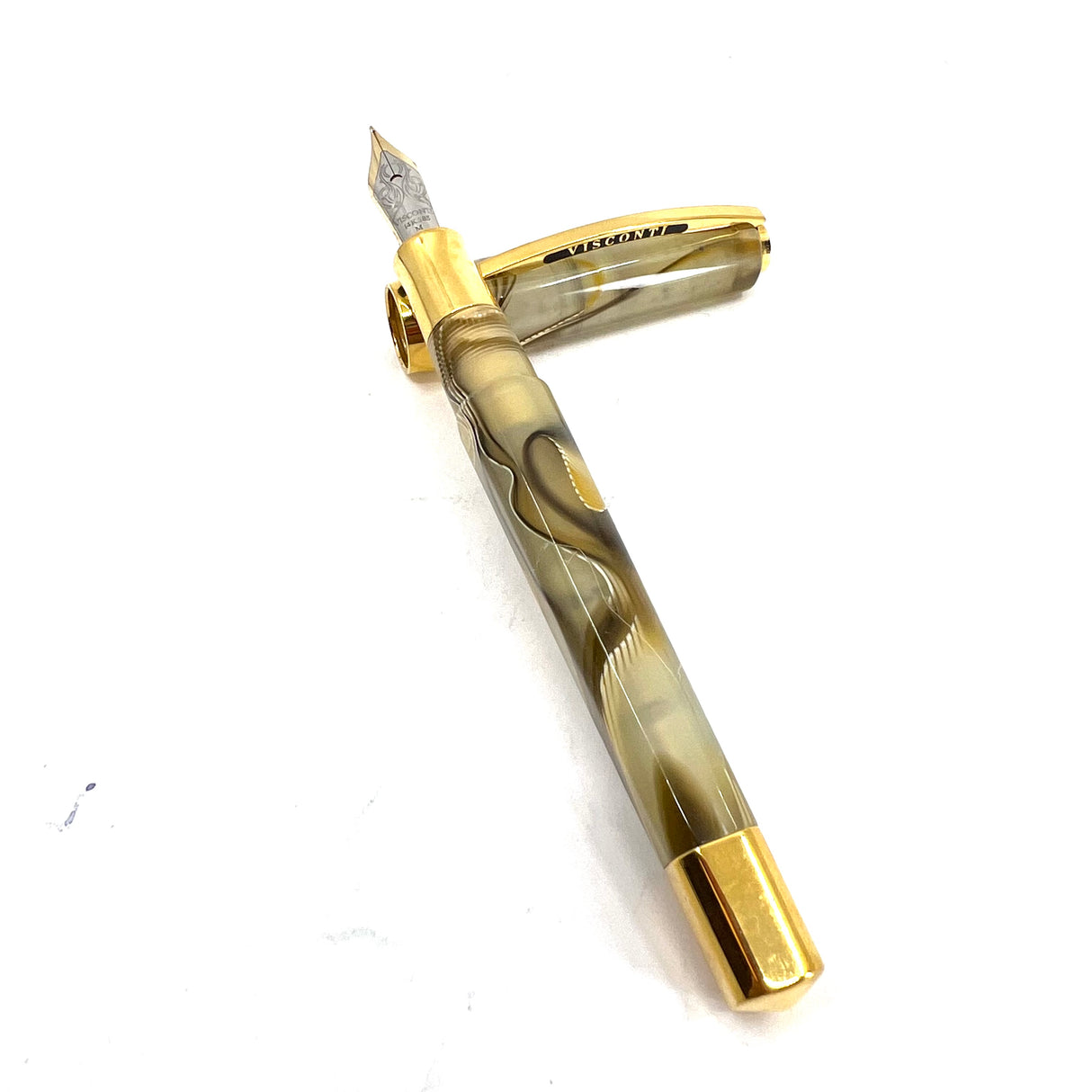 Visconti Opera Honey Almond Facetted Fountain Pen (Copy)