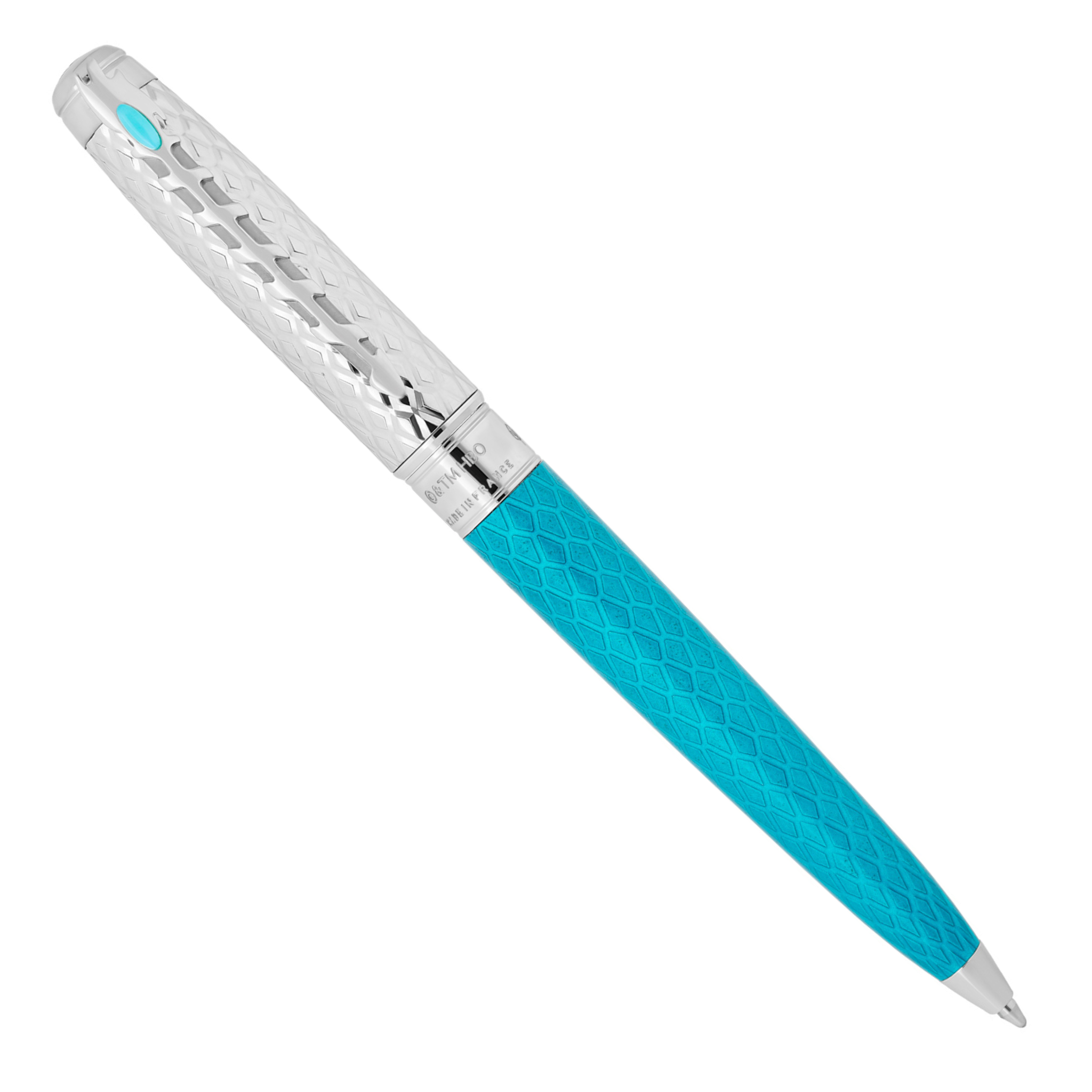 ST Dupont Game of Thrones Line D Eternity Ballpoint Pen (Ice Blue)