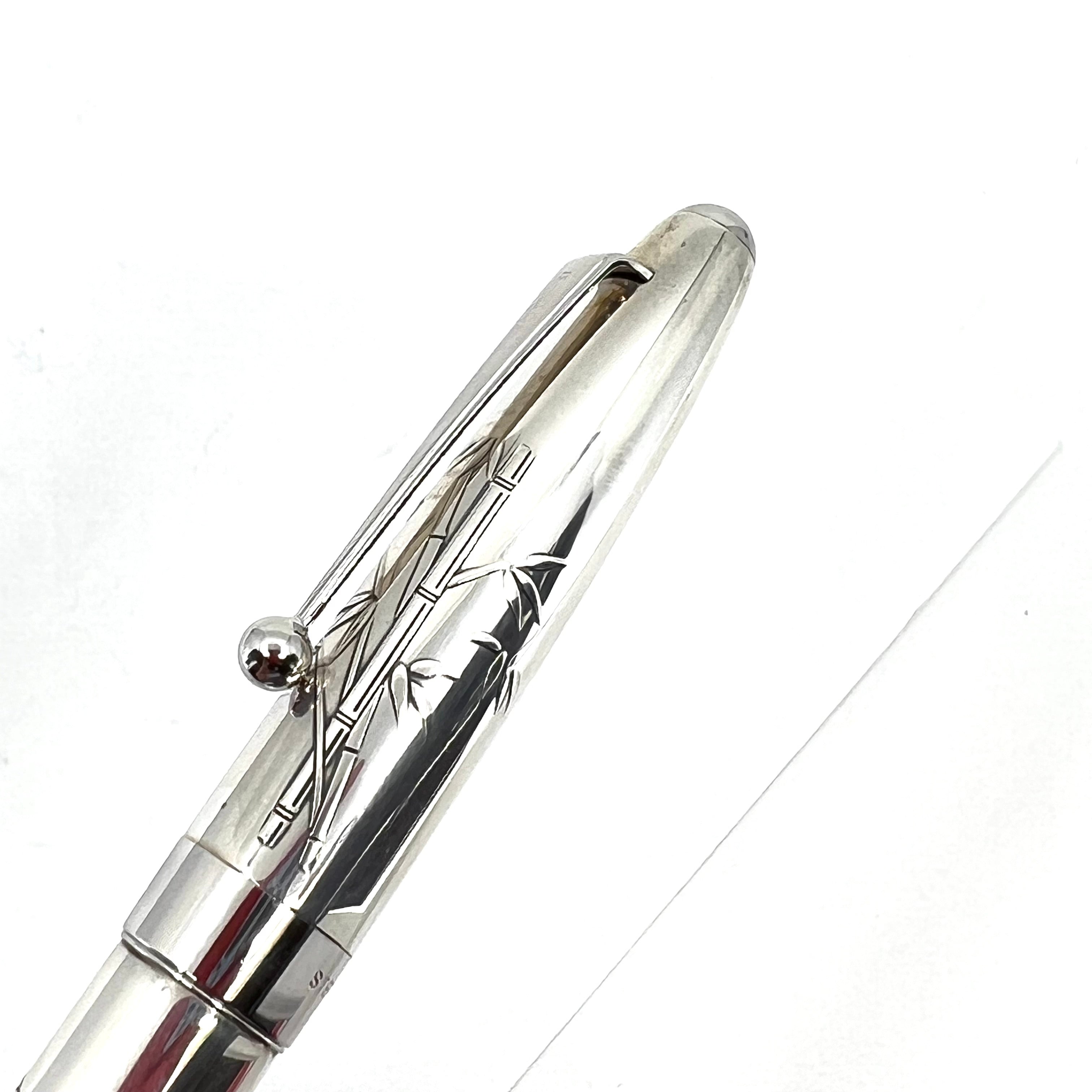 Pilot Sterling Silver Tiger Fountain Pen