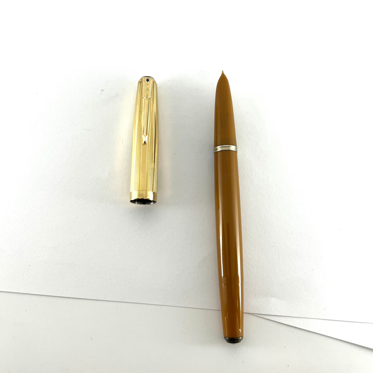 Parker Vacumatic 1945 Yellowstone Mustard #51 Fountain Pen