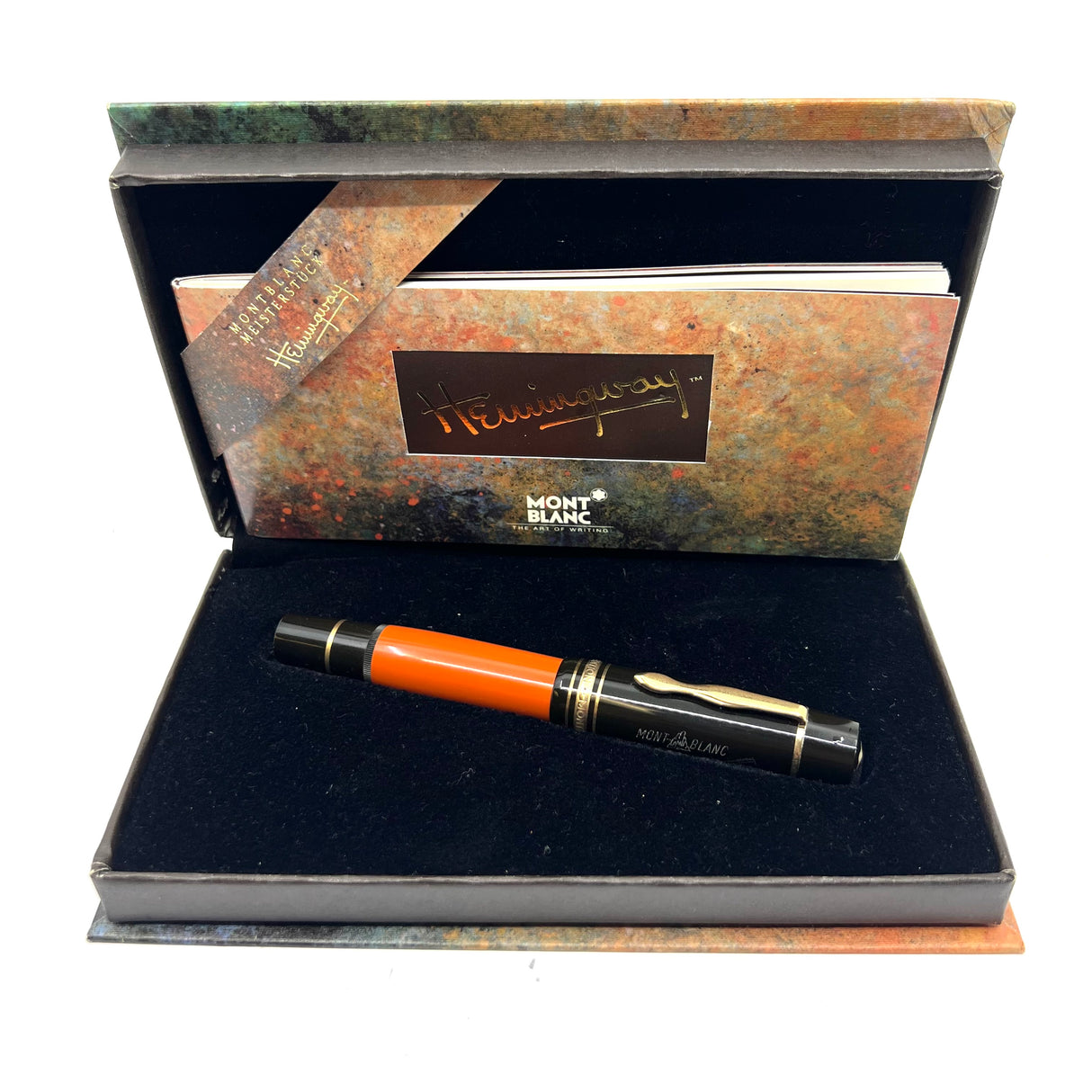 Montblanc Ernest Hemingway Writer's Limited Edition Fountain Pen - Fine 18kt Gold Nib