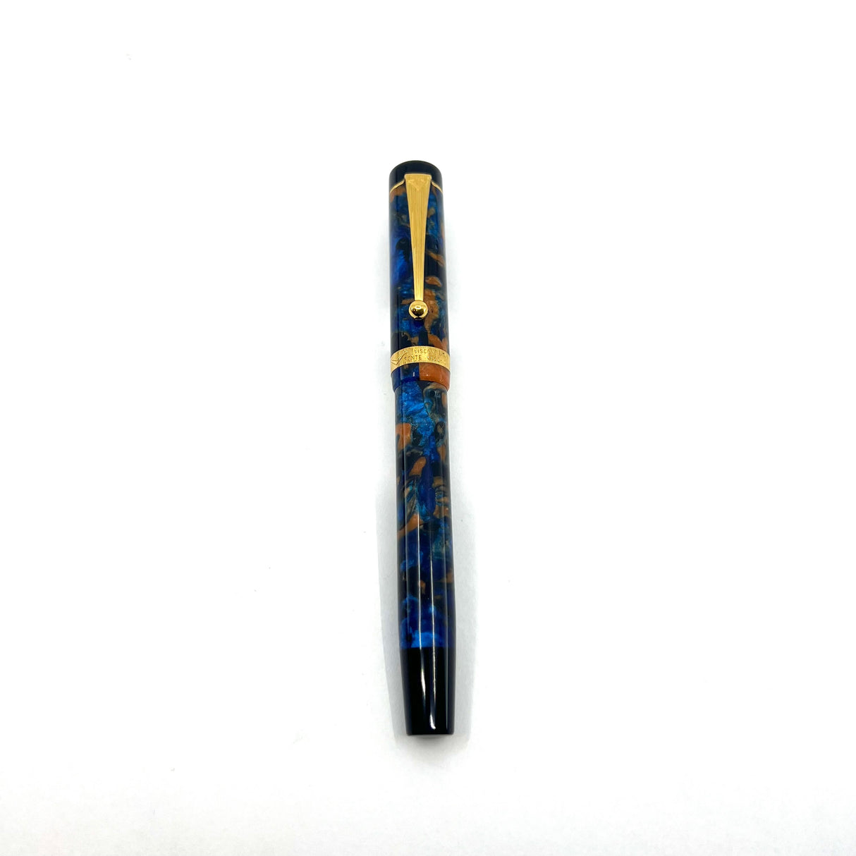 Visconti Ponte Vecchio Pompei Blue Celluloid Fountain Pen