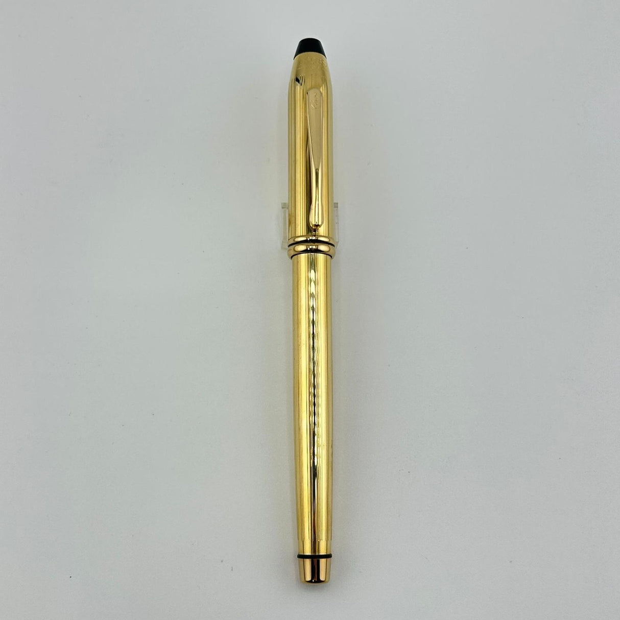 Cross Townsend Gold Plated - Made in USA circa 1990 - Roller Ball