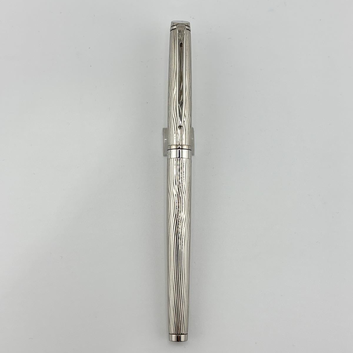Waterman Hemisphere Deluxe Metal Chrome chased - Fountain Pen