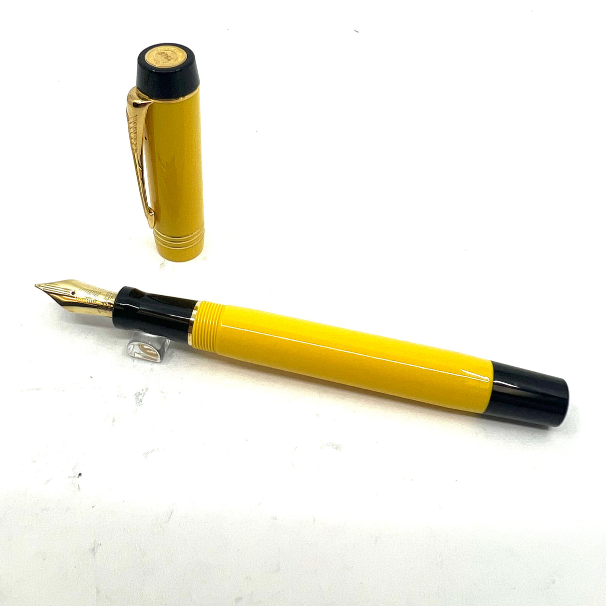 Parker Duofold Centennial Mandarin Yellow Limited Edition Fountain Pen
