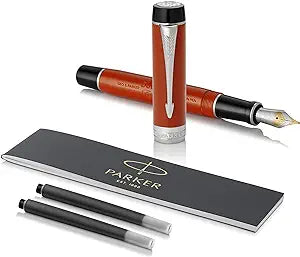 Parker Duofold Classic Resin Big Red CT  - Centennial Fountain Pen