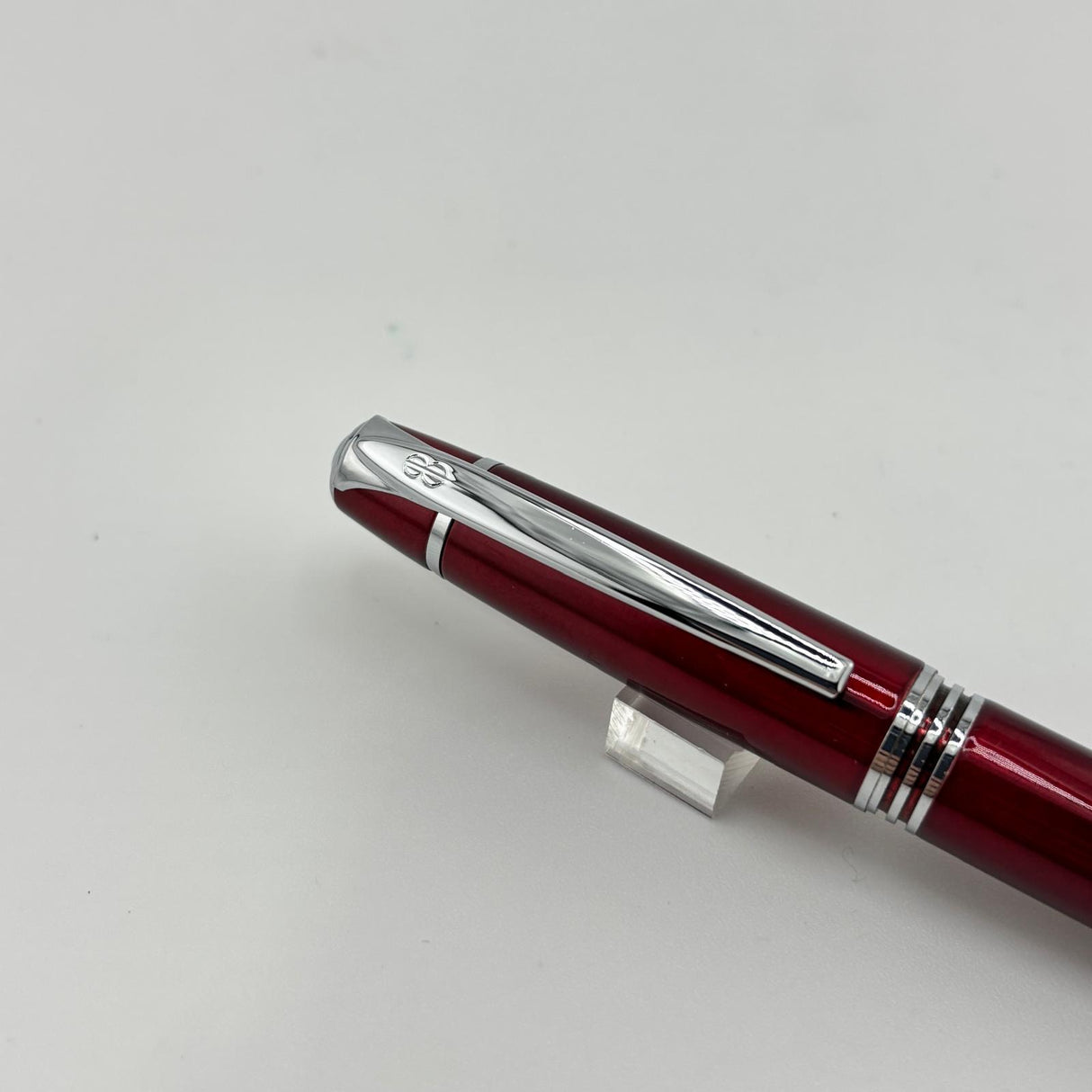 Bill Blass set of 2 pens red lacquer - Mechanical Pencil and Ball Pen