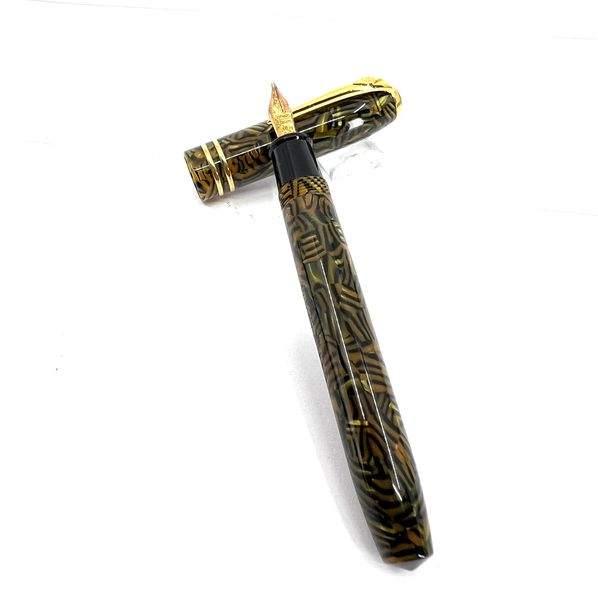 Conway Stewart Dinkie Tiger Eye Fountain Pen
