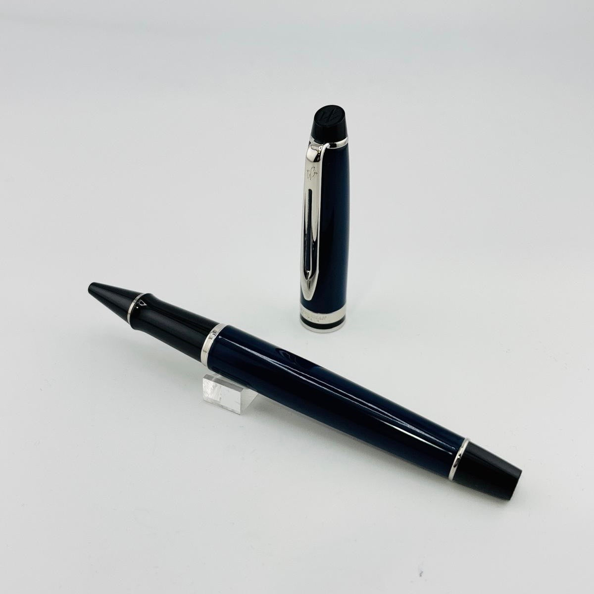 Waterman Expert Blue Palladium trim - Rollerball